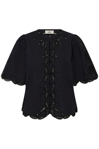 Karen by Simonsen Erlinda Blouse  - Meteorite