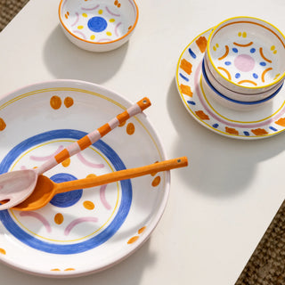 &Klevering Salad Servers - Boavista Stripe
