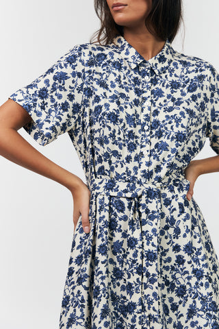 Lolly's Laundry Blake Midi Dress - Blue
