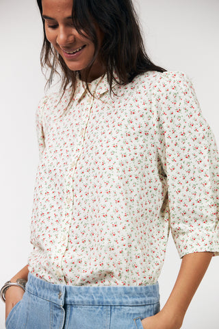 Lolly's Laundry Bono Shirt - Red Print