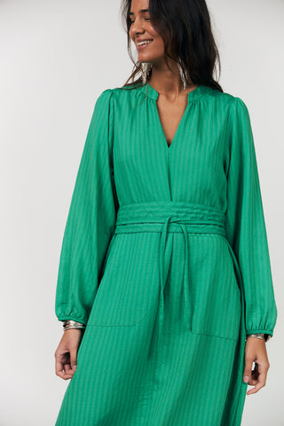 Lolly's Laundry Paris Midi Dress - Green