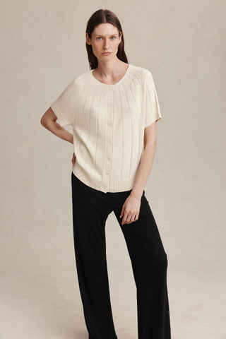 Marle Alistair Knit Cardigan - Ivory