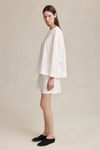 Marle Diya Shirt - Blanc