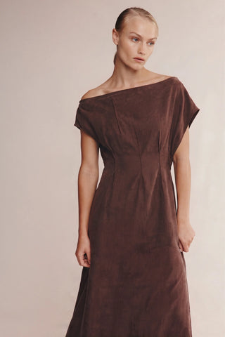Marle Gaia Dress - Chocolate