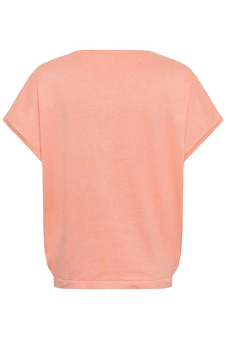 Saint Tropez Mila S/S Pullover - Ballerina Melange