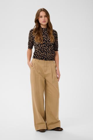 Saint Tropez Paloma S/S Top - Tiger's Eye