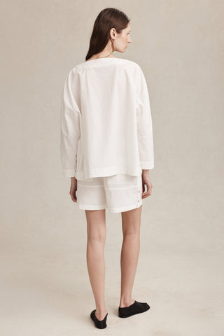 Marle Diya Shirt - Blanc