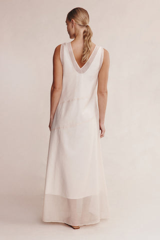 Marle Ilse Dress - Pearl