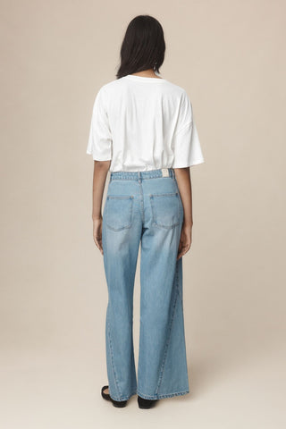 Marle Panel Jean - Classic Wash