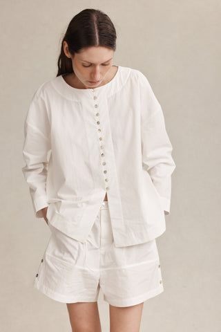 Marle Diya Shirt - Blanc