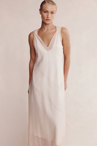 Marle Ilse Dress - Pearl