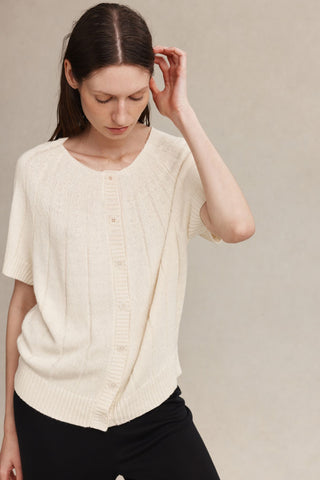 Marle Alistair Knit Cardigan - Ivory
