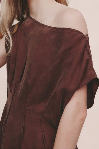 Marle Gaia Dress - Chocolate