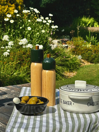 Maegen Salt & Pepper Grinders Medium - Green & Gold