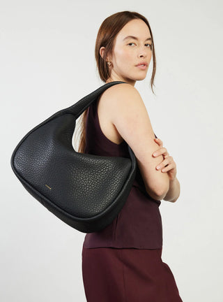 Saben Hana Shoulder Bag - Black Bubble