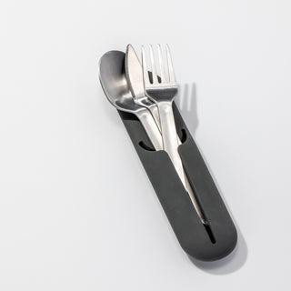 Porter Stainless Steel Utensil Set - Blush or Charcoal