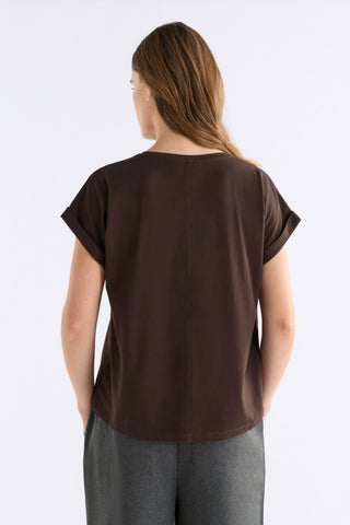 Elk Cille Tee - Espresso