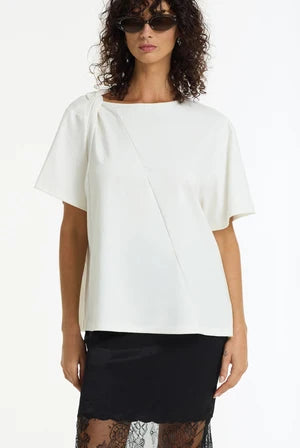 Blak Before Dawn Top - White