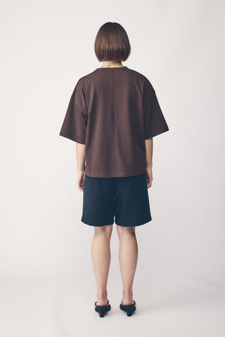 Commoners Heavy Boxy Tee - Cocoa