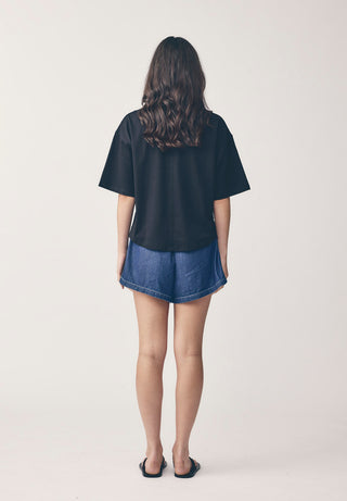 Commoners Heavy Boxy Tee - Black