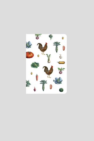 Lettuce Notebook - Vintage Vegetables