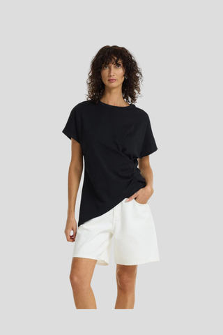 Blak Time Slows Tee - Black