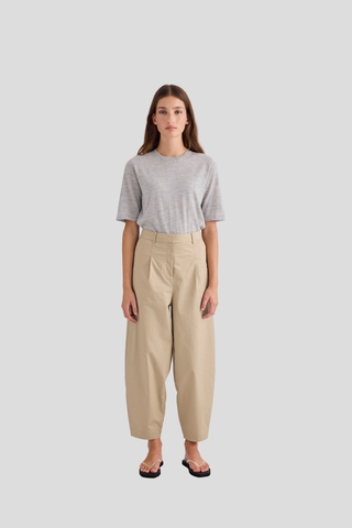 Laing Britta Barrel Leg Trouser - Chino