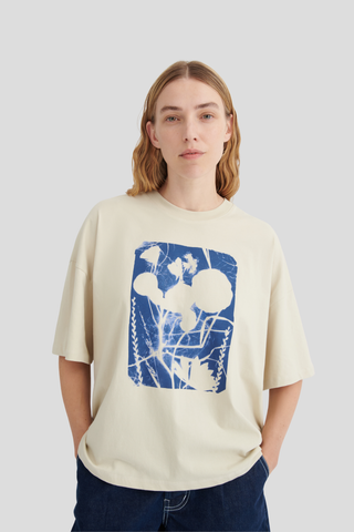 Kowtow Cyanotype Tee - Stone