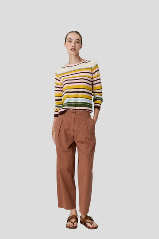 POL Tiller Multistripe Knit - Pink/Multi