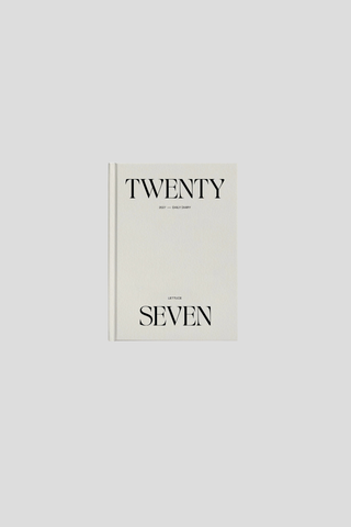 Lettuce 2027 Daily Diary - Minimal Typographic
