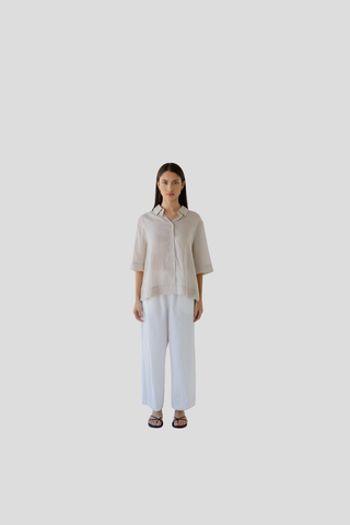 Sophie Pretty Little Shirt - Oyster