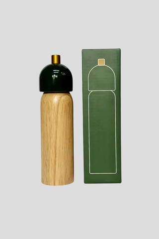 Maegen Salt & Pepper Grinders Medium - Green & Gold