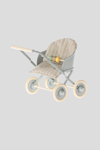 Maileg Stroller - Baby Blue