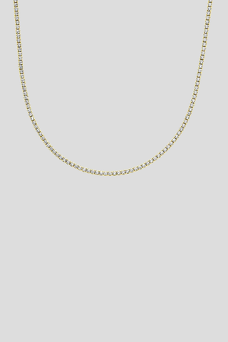 Sophie Tennis Necklace - Gold