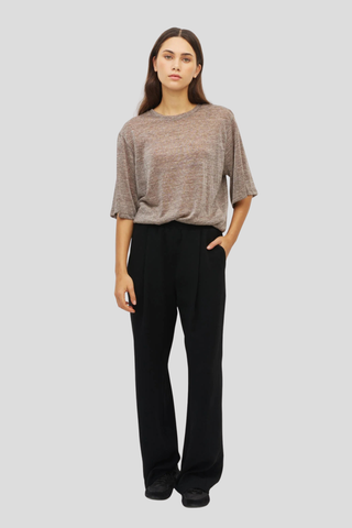 Juliette Hogan Luka Pant (Luxe Suiting) Black