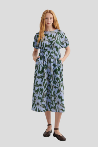 Kowtow Illustrate Dress - Misty Floral