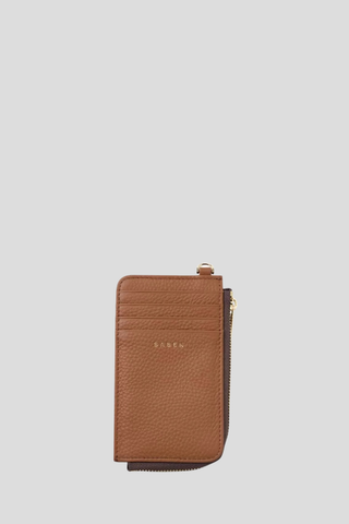 Saben Winona Card Holder - Tan