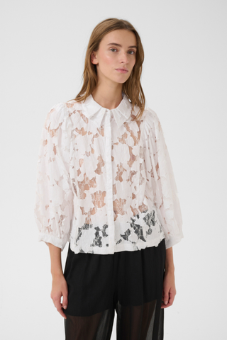 Karen by Simonsen Ena Frosty Blouse - White