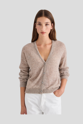 Laing Mila Alpaca Cardigan - Hazel