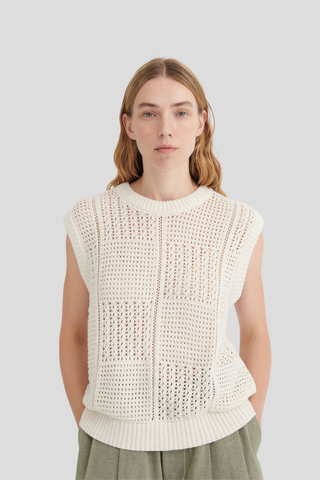 Kowtow Verse Top - Ecru