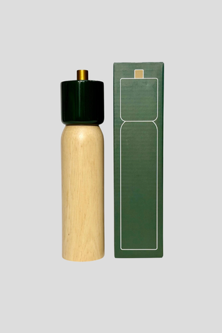 Maegen Salt & Pepper Grinders Large - Green & Gold