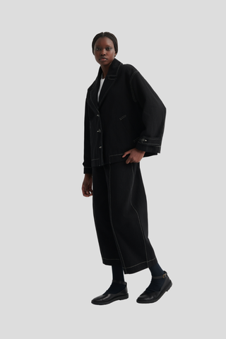 Kowtow Mural Jacket - Black