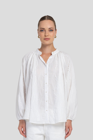Blak Greta Blouse - White