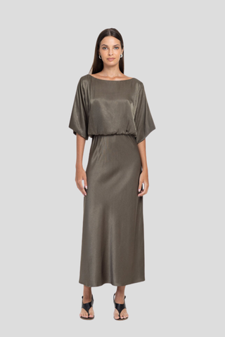 Blak Aurelia Dress - Forest
