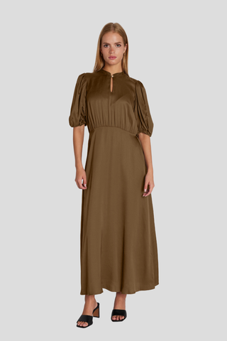 Rue de Femme Loralei Dress - Brown Sugar