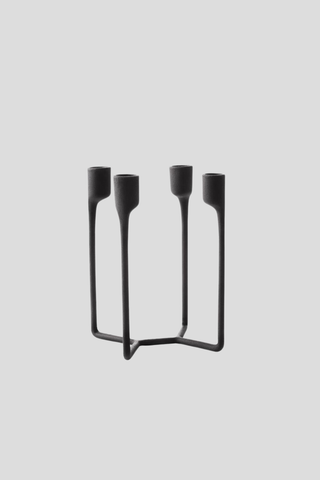 Normann Copenhagen Heima 4-Armed Candlestick - Black