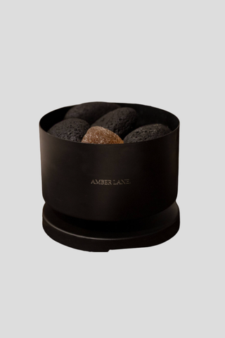 Amber Lane Lava Rock Diffuser - Spiced Fig