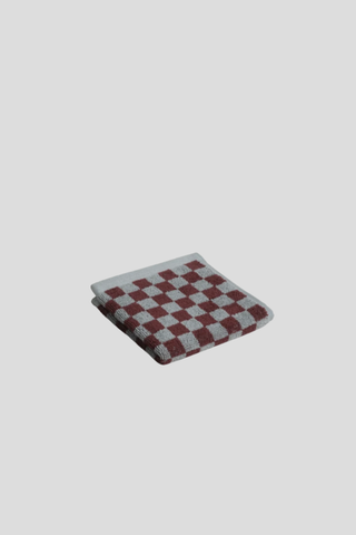 Baina Quill - Face Cloth - Cement & Rhus