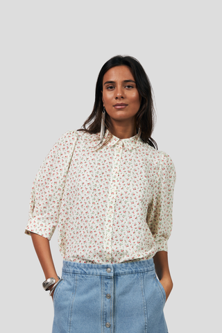 Lolly's Laundry Bono Shirt - Red Print
