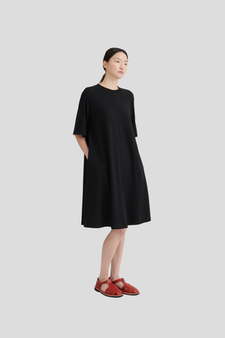 Kowtow Silhouette SS Dress - Black